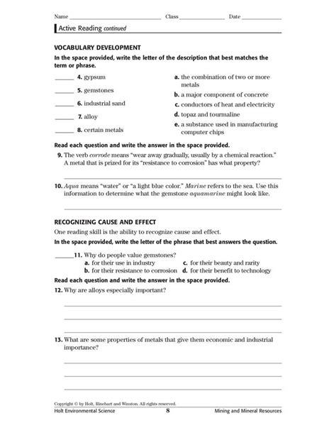 Holt Science Spectrum Math Skills Answers Resistance Doc