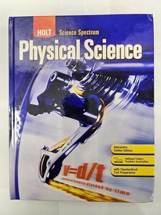 Holt Science Spectrum Physical Book Answers Doc