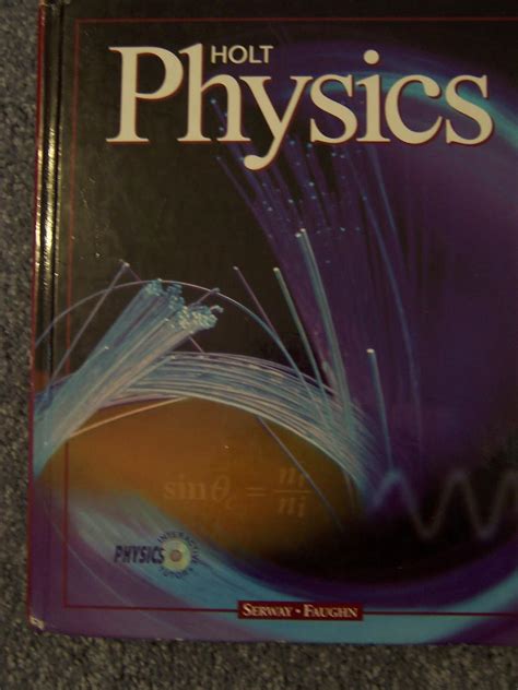 Holt Serway And Faughn Physics Answers Kindle Editon