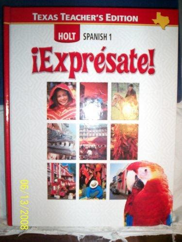 Holt Spanish 1 Expresate Workbook Teacher Edition Ebook PDF