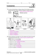 Holt Spanish 1 Vocabulario Answers Reader