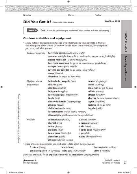 Holt Spanish 2 Grammar Tutor Answer Key Kindle Editon