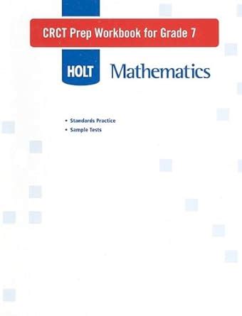 Holt Test Prep Workbook Grade 7 Answers PDF