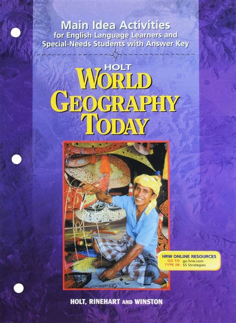 Holt World Geography Chapter 19 Answer Key Epub