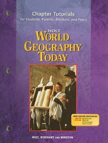 Holt World Geography Today Chapter Tutorial Answers Epub