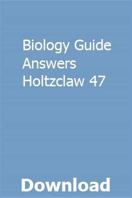 Holtzclaw Ap Biology Guide Answers 54 PDF