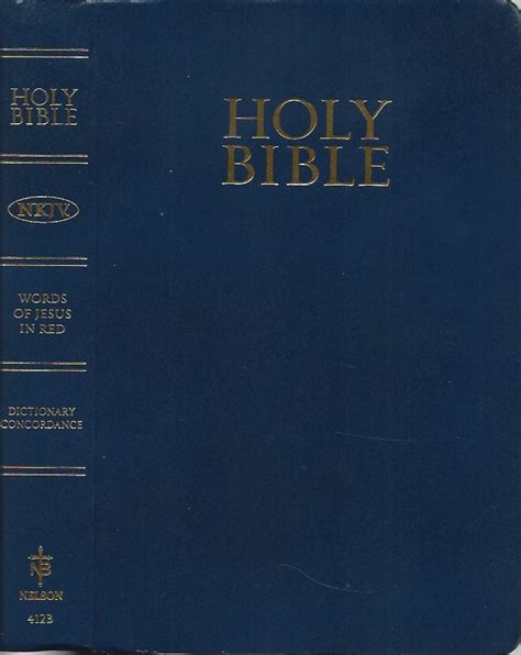 Holy Bible NKJV Dictionary Concordance Nelson 412B 1982 SC Epub