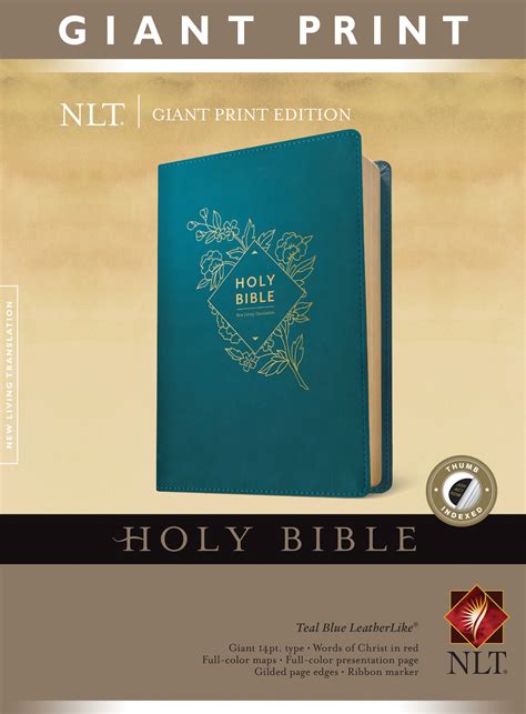 Holy Bible New Living Translation Red Letter Large Print Kindle Editon