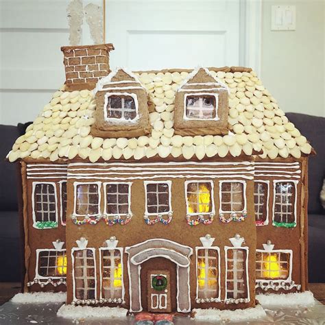 Home Alone Gingerbread House Template