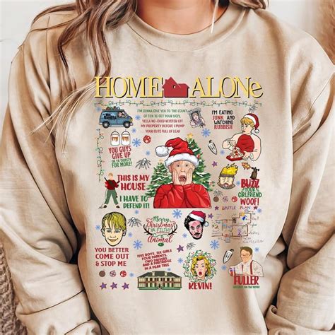 Home Alone Sweatshirt: The Ultimate Winter Comfort