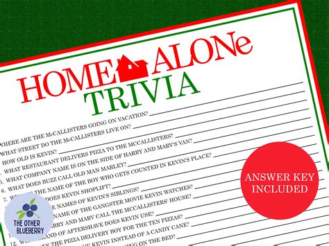 Home Alone Trivia Game: Test Your Knowledge of the Classic Holiday Film