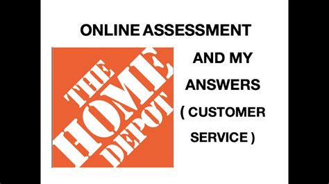 Home Depot Assessment Answers Doc