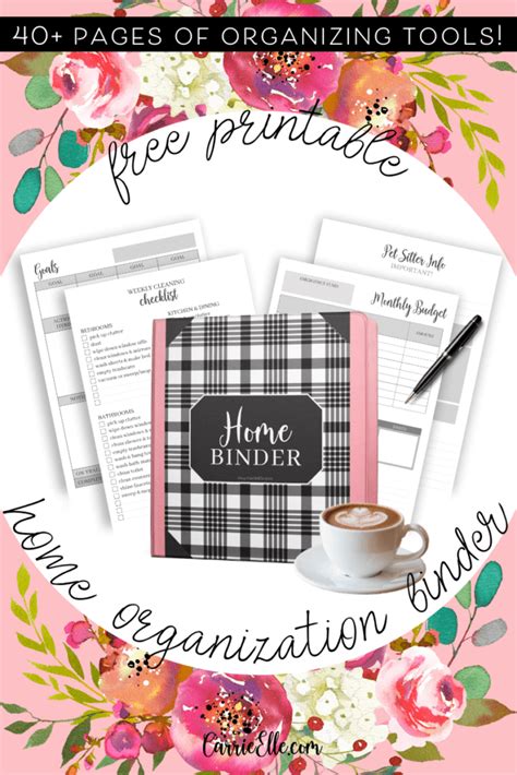 Home Management Binder Free Printables