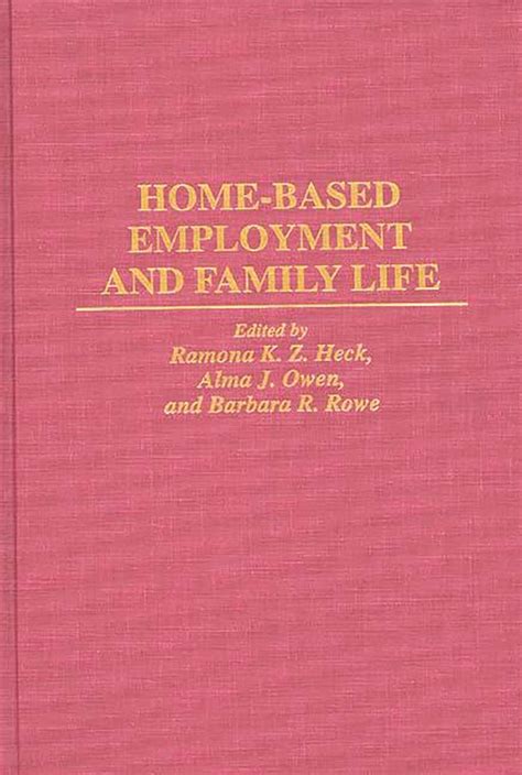 Home-Based Employment and Family Life Reader