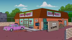 Homer Marches Down to the Kwick-E Mart