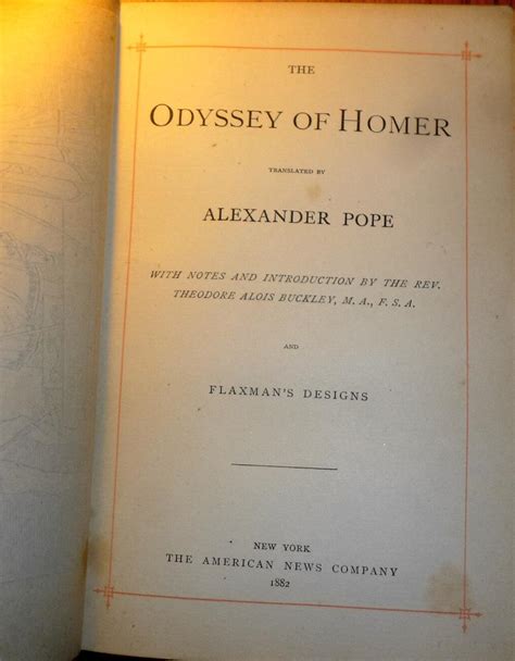 Homer Odyssey Book Nine with Introduction and Notes 1882 Doc