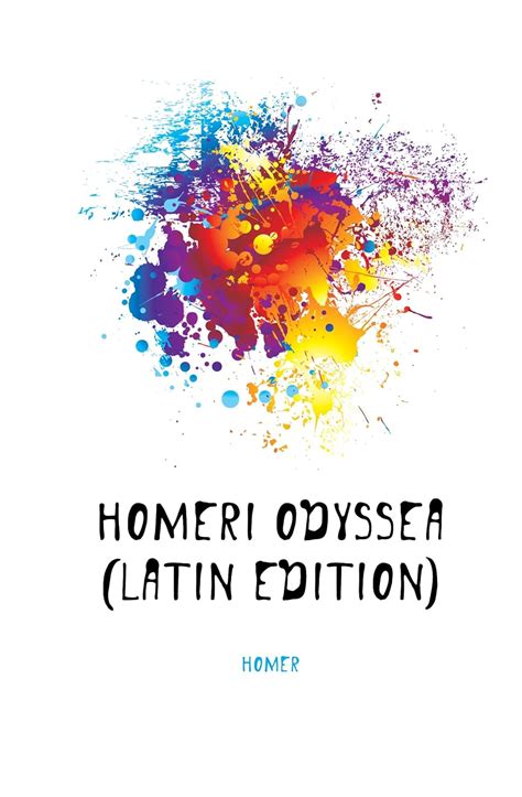 Homeri Odyssea Latin Edition Kindle Editon