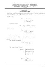 Homework 5 Solutions Massachusetts Institute Of Technology Doc