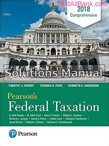 Homework Solutions For In Federal Taxation Comprehensive Reader