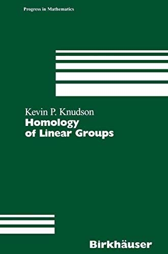 Homology of Linear Groups 1st Edition Reader
