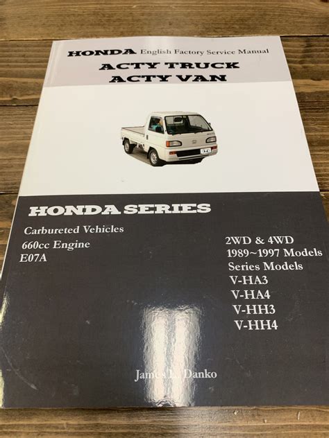 Honda Acty Manual  Ebook PDF