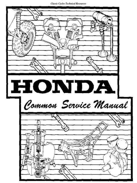 Honda Common Service Manual Ebook Epub