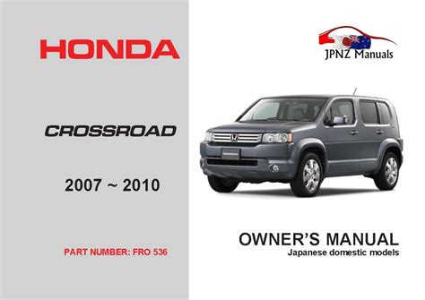 Honda Crossroad Manual Ebook Doc