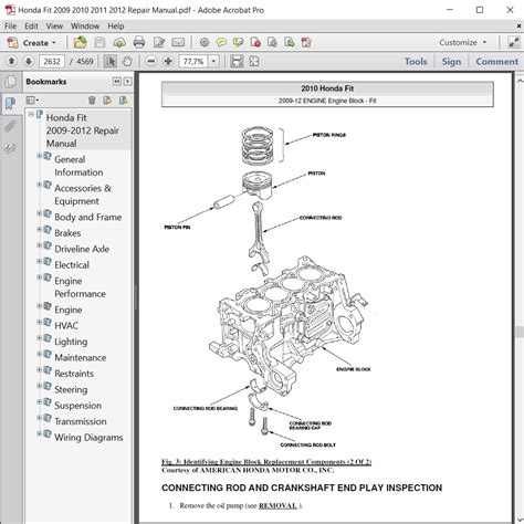 Honda FIT 2009 2010 2011 Service Repair Manual Download PDF Epub