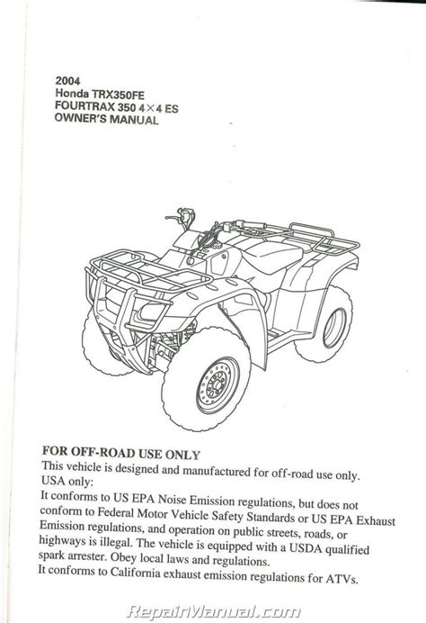 Honda Fourtrax 350 Manual Pdf Ebook Reader