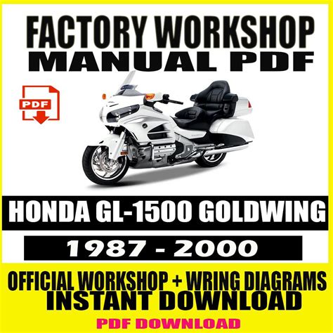 Honda Gold Wing GL1500 Workshop and Repair Manual (94) Ebook Doc