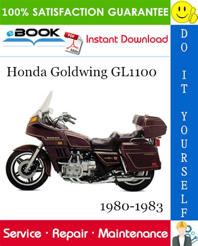 Honda Goldwing GL1100 Standard 1980 Owners Manual pdf Reader