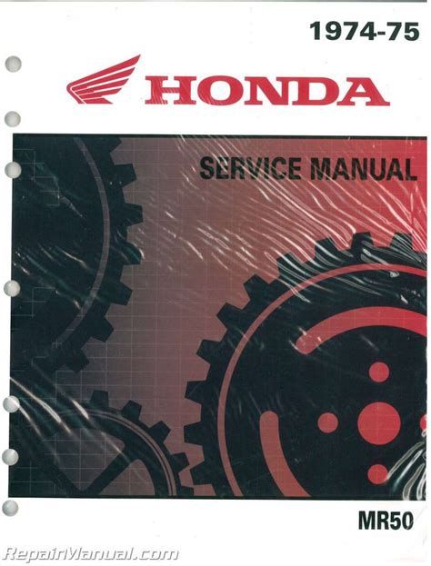 Honda Mr50 Service Manual Ebook Epub