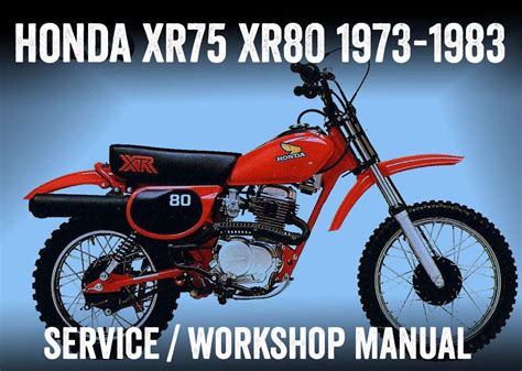 Honda Xr80 Service Manual Ebook PDF