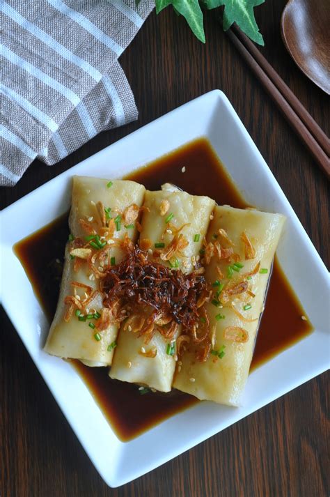 Hong Kong Style Chee Cheong Fun: A Culinary Symphony of 2 Textures