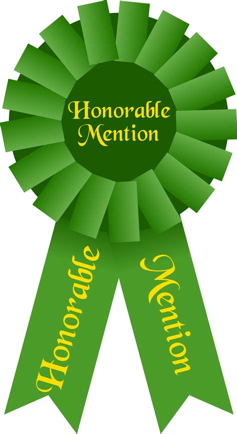 Honorable Mentions: