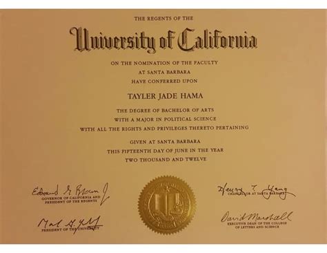Honors Words in UCSB Diploma: A Symbol of Distinction and Achievement