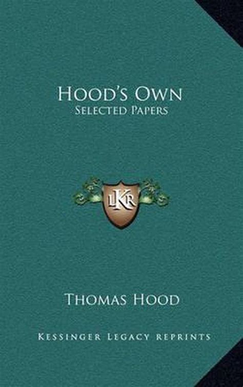 Hood's Own Or Kindle Editon