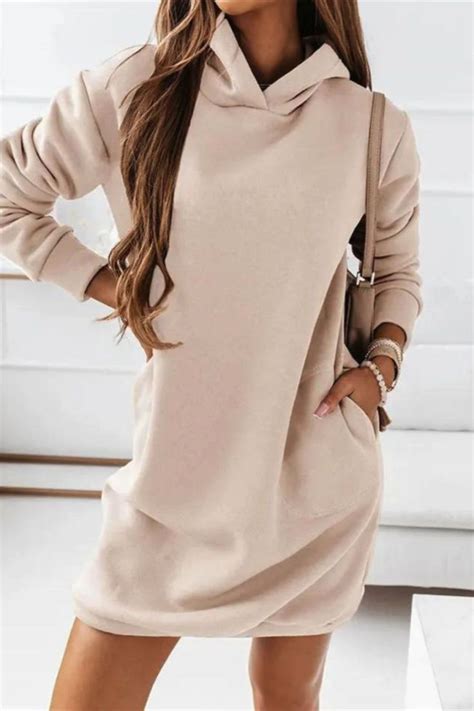 Hooded Sweatshirt Dress with Pockets: Ultimate Comfort and Style