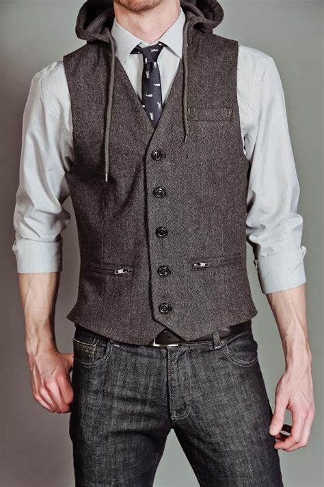 Hooded Sweatshirt Vest Mens: Elevate Your Street Style