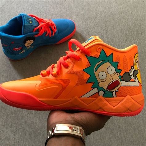 Hoop Like the Hoopla: Discover Rick and Morty Basketball Shoes That'll Make You Rick-diculous