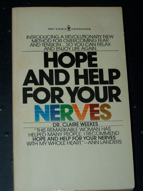 Hope and Help for Your Nerves