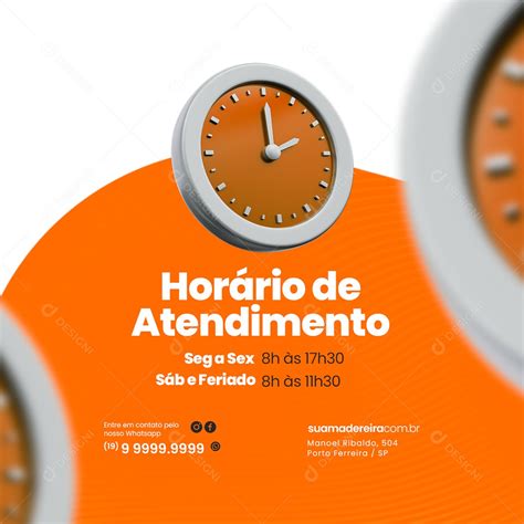 Horário de Atendimento