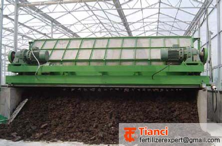 Horizontal Compost Turner: