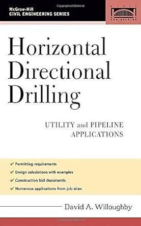 Horizontal Directional Drilling HDD Utility and Pipeline Applications Civil Engineering Doc