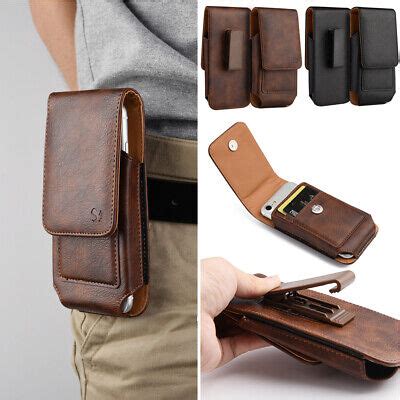 Horizontal Leather Holster Swivel Cellular Doc