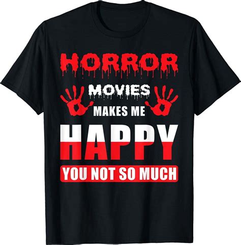 Horror Movie Tee Shirts: Unleash Your Inner Scream Queen