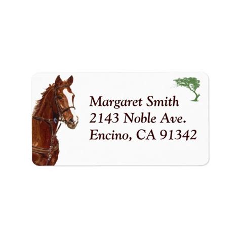 Horse Address Labels: Personalize Your Mail with Equestrian Flair