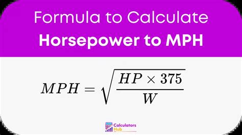 Horsepower to Miles Per Hour: 7,500 to 22,000 MPH