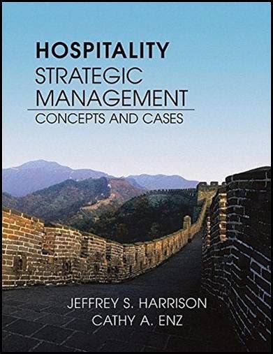 Hospitality Strategic Management: Concepts and Cases Ebook Ebook Kindle Editon