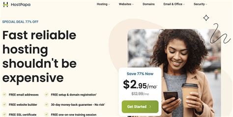 HostPapa shared hosting features comparison